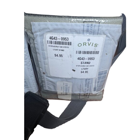 Orvis Waterproof Hip Pack External Fly-Drying Patch Green Gray Blue NWOT - Picture 5 of 6
